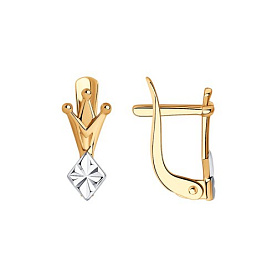 Серьги SOKOLOV - Золото 585 (арт. 027675)