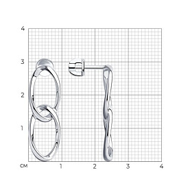 Серьги SOKOLOV - Серебро 925 (арт. 94024098)