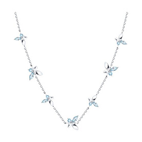 Колье SOKOLOV - Серебро 925, Топаз (арт. 92070081)