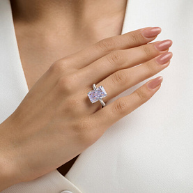 Кольцо SOKOLOV - Серебро 925, Фианит (арт. 94014817)