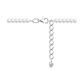 Браслет Diamant - Серебро 925, Жемчуг синтетический (арт. 94-150-00119-1)