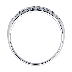 Кольцо SOKOLOV - Серебро 925, Фианит (арт. 94010062)