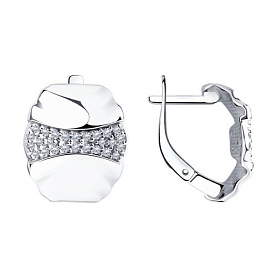 Серьги Diamant - Серебро 925, Фианит (арт. 94-120-00904-1)