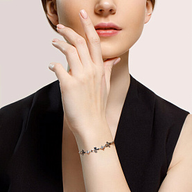 Браслет SOKOLOV - Серебро 925, Фианит (арт. 94050043)