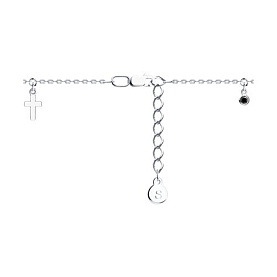 Браслет SOKOLOV - Серебро 925, Фианит (арт. 94050660)