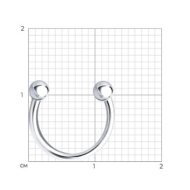 Пирсинг SOKOLOV - Серебро 925 (арт. 94060099)