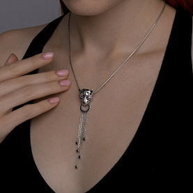 Подвеска Diamant - Серебро 925, Фианит, Эмаль (арт. 94-130-02062-1)