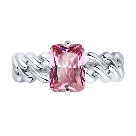 Кольцо SOKOLOV - Серебро 925, Фианит (арт. 94014226)