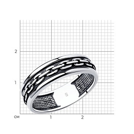 Кольцо SOKOLOV - Серебро 925 (арт. 95010119)