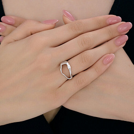 Кольцо Diamant - Серебро 925 (арт. 94-110-00108-1)