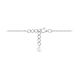 Браслет SOKOLOV - Серебро 925, Синтетический рубин, Фианит (арт. 94051559)