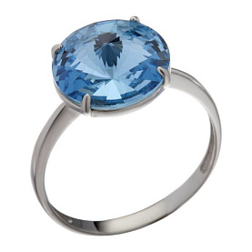 Кольцо Мастер Клио - Серебро 925, Кристалл (арт. 23К0594Д-19)