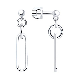 Серьги SOKOLOV - Серебро 925 (арт. 94025668)