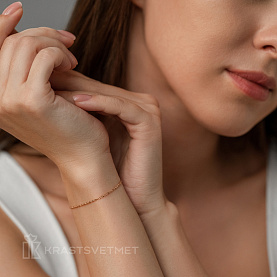 Браслет Красцветмет - Золото 585 (арт. НБ12-028#0.20)