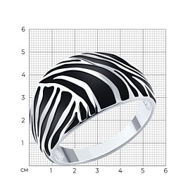 Кольцо SOKOLOV - Серебро 925, Эмаль (арт. 94014451)