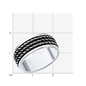Кольцо Diamant - Серебро 925 (арт. 95-110-02638-1)