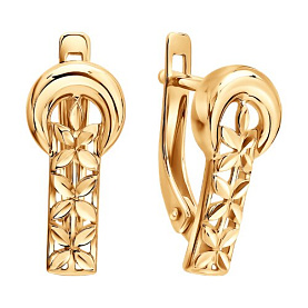 Серьги SOKOLOV - Золото 585 (арт. 0201071)