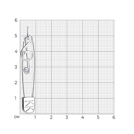 Подвеска SOKOLOV - Серебро 925, Фианит (арт. 94032735)