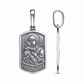 Подвеска Красная пресня - Серебро 925 (арт. 53015288В)