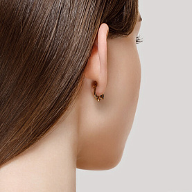 Серьги SOKOLOV - Золото 375, Топаз лондон (арт. 37725411)