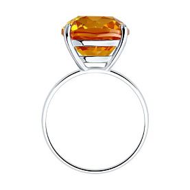 Кольцо SOKOLOV - Серебро 925, Фианит (арт. 94014257)