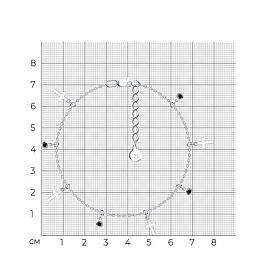 Браслет SOKOLOV - Серебро 925, Фианит (арт. 94050660)