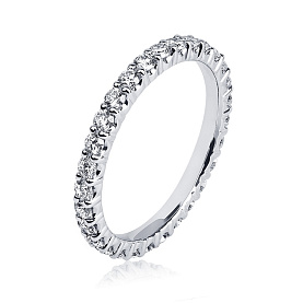 Кольцо Platinum Lab. - Платина 950, Бриллиант (арт. ПК-022-02)