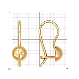 Серьги SOKOLOV - Золото 375 (арт. 020437-4)