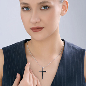 Колье SOKOLOV - Серебро 925, Эмаль (арт. 94071312)