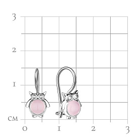 Серьги Talant - Серебро 925, Фианит (арт. 13-72-000R-10717)