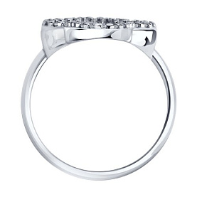 Кольцо SOKOLOV - Серебро 925, Фианит (арт. 94014717)