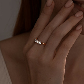 Кольцо SOKOLOV - Серебро 925, Фианит (арт. 93011088)