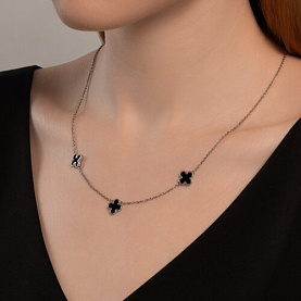 Колье SOKOLOV - Серебро 925, Эмаль (арт. 94070950)