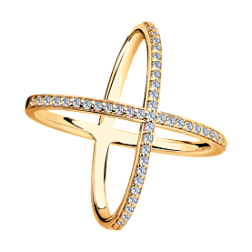 Кольцо SOKOLOV - Серебро 925, Фианит (арт. 93010867)