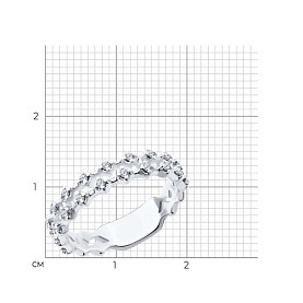 Кольцо SOKOLOV - Серебро 925, Фианит (арт. 94014091)
