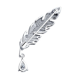 Брошь SOKOLOV - Серебро 925, Фианит (арт. 94040308)