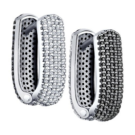 Серьги Diamant - Серебро 925, Фианит (арт. 94-120-01761-1)