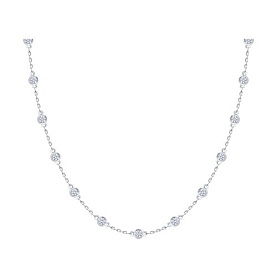 Колье SOKOLOV - Серебро 925, Фианит (арт. 94070922-91)