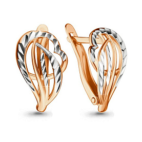 Серьги Аквамарин - Золото 585 (арт. 31167.1)