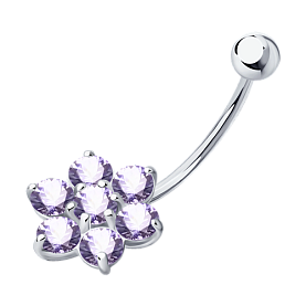 Пирсинг SOKOLOV - Серебро 925, Фианит (арт. 94060042)