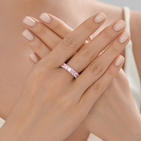 Кольцо SOKOLOV - Серебро 925, Фианит (арт. 94014431)