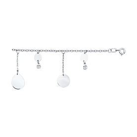 Браслет SOKOLOV - Серебро 925, Фианит (арт. 94050067)