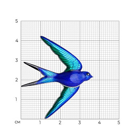 Брошь SOKOLOV - Серебро 925, Эмаль (арт. 94040205)