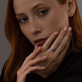 Кольцо SOKOLOV - Серебро 925, Фианит (арт. 94011711)