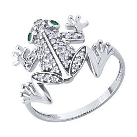 Кольцо SOKOLOV - Серебро 925, Фианит (арт. 94014423)