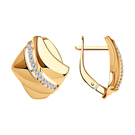 Серьги Diamant - Серебро 925, Фианит (арт. 93-120-00678-1)