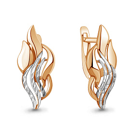 Серьги Аквамарин - Серебро 925 (арт. 33585.6)