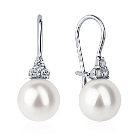 Серьги Platinum Lab. - Платина 950 (арт. ПС-212-01)