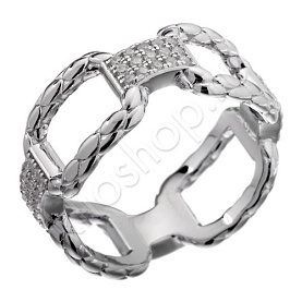 Кольцо Мастер Клио - Серебро 925, Фианит (арт. 22К139039)