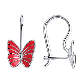 Серьги SOKOLOV - Серебро 925, Эмаль (арт. 94021640)